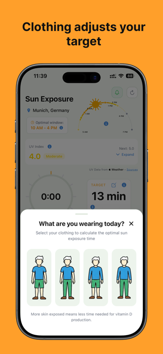 Sky Dose: Vitamin D Tracker Screenshot 3 of 8