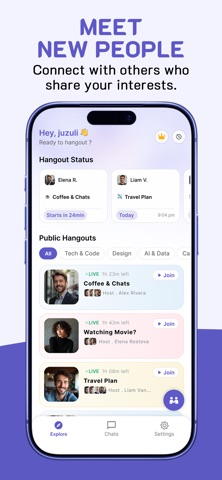 YChat: Online Hangout App Screenshot 1 of 7