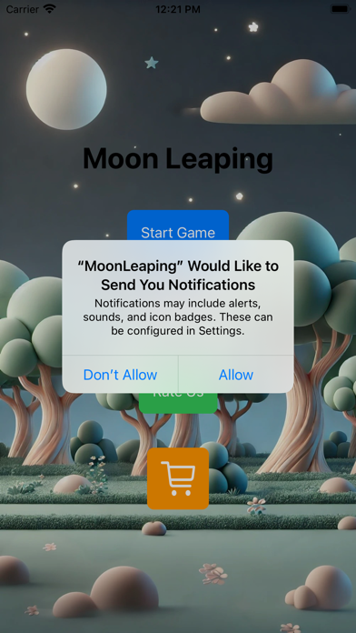 MoonLeaping: Cow Bedtime Games Screenshot