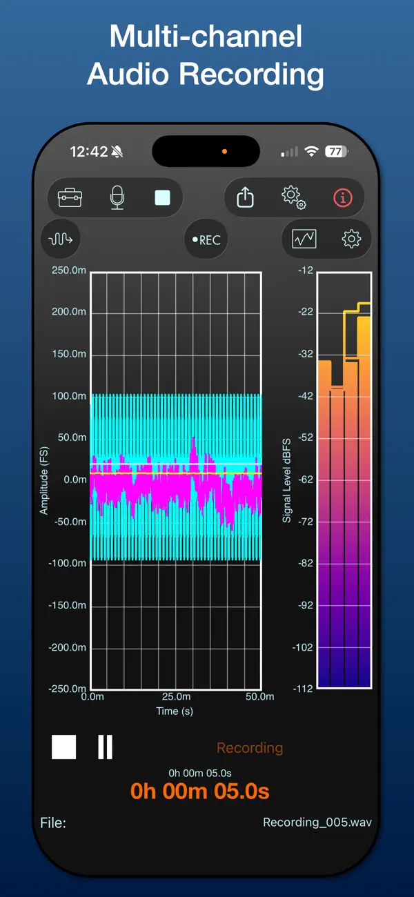 Screenshot #3 pour SoundMeter X