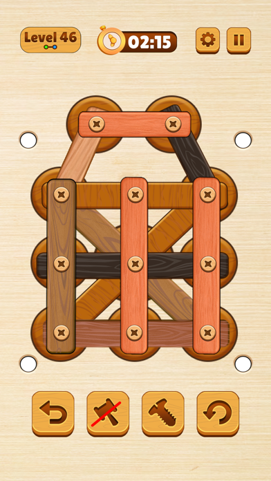 Wood Nuts & Bolt: Screw Puzzle Screenshot