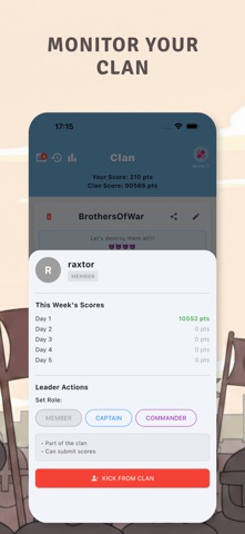Clan War Calculator Screenshot 5 of 6