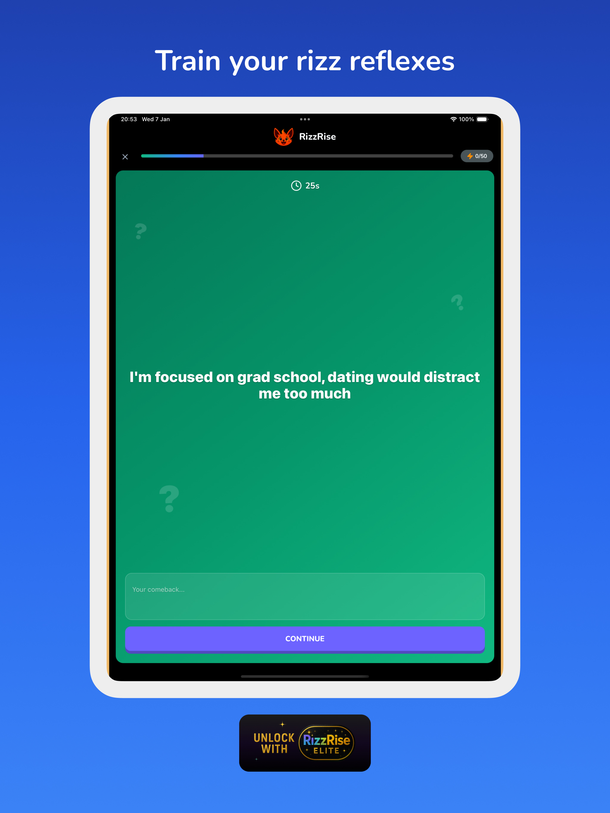 RizzRise: Gamified Rizz Gym