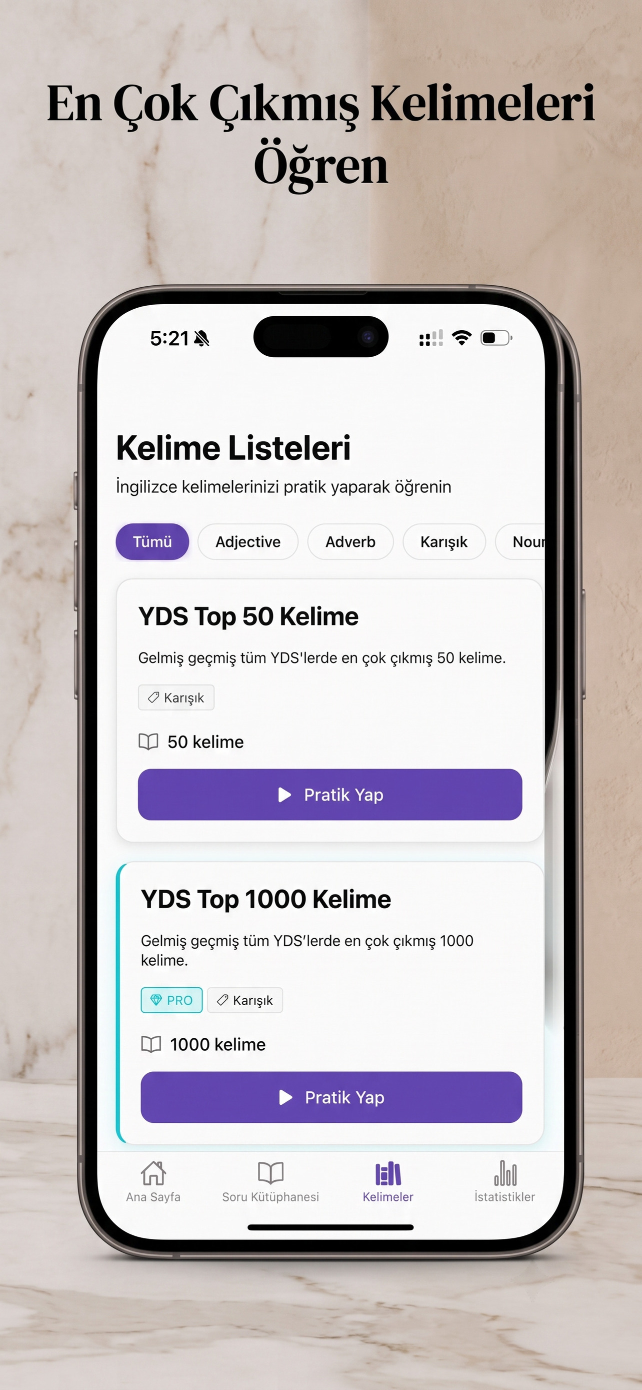 YDSEvo: YDS,YÖKDİL Hazırlık screenshot 3