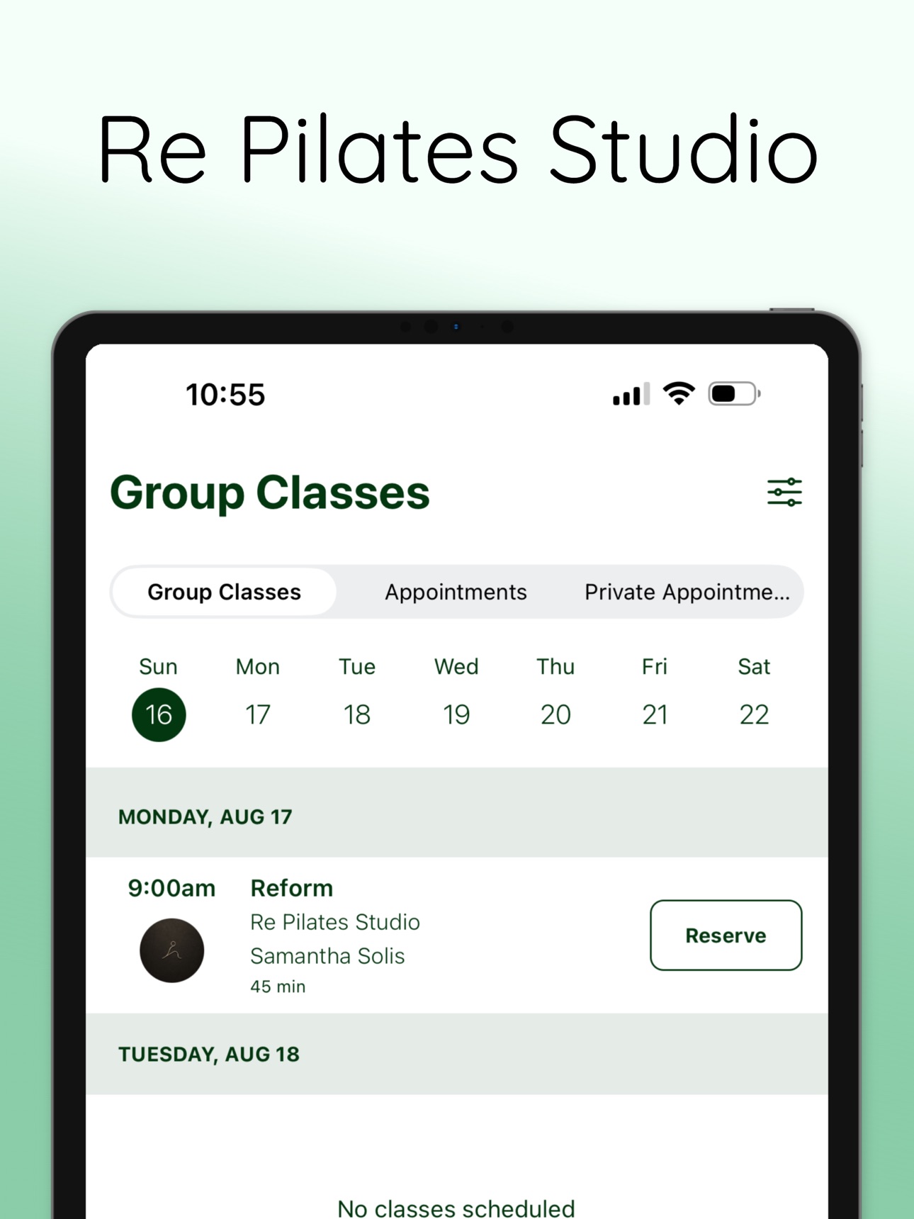 Screenshot 7 of Re Pilates Studio