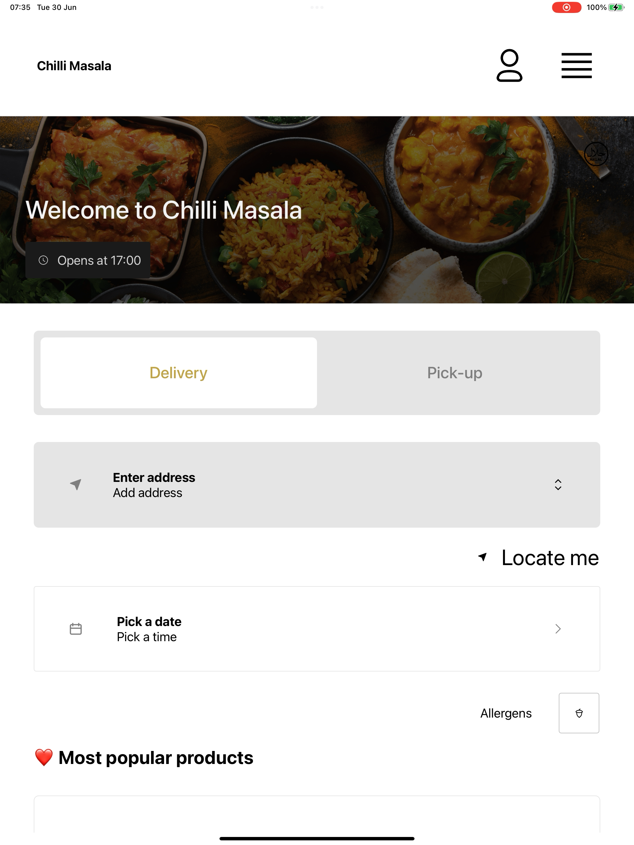 Chilli Masala UK screenshot 9