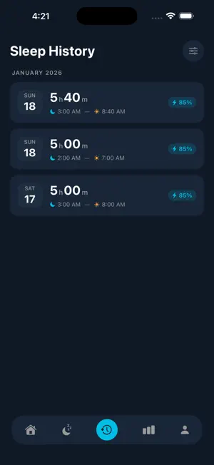 SleepFlow Sleep Tracker screenshot 4