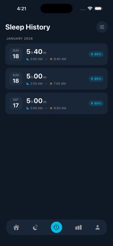 SleepFlow Sleep Tracker Screenshot 4 of 6