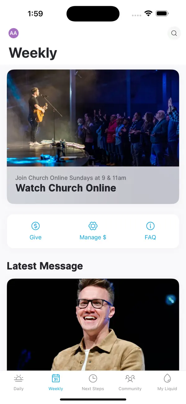 Screenshot #1 pour Liquid Church