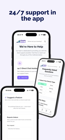 OWN eSIM: Global Travel Data screenshot