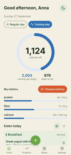 Balanza: photo calorie counter screenshot 1