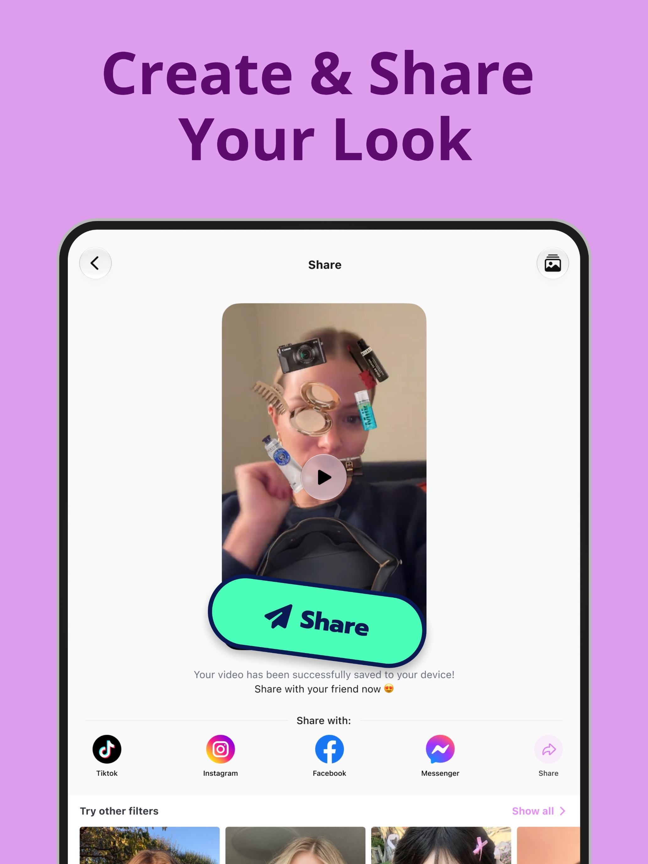Random Filter: Lovely Tap screenshot 17