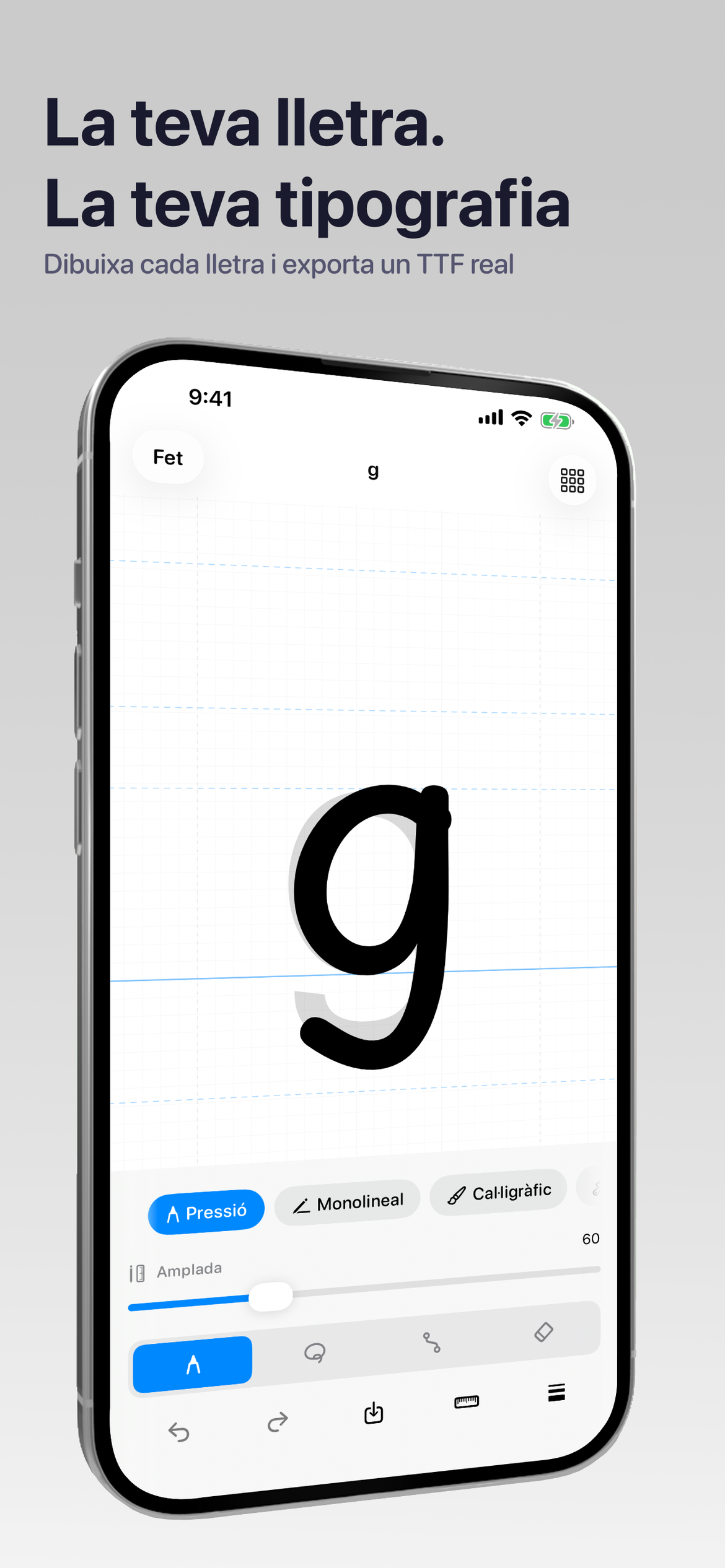FontStudio app screenshot 1