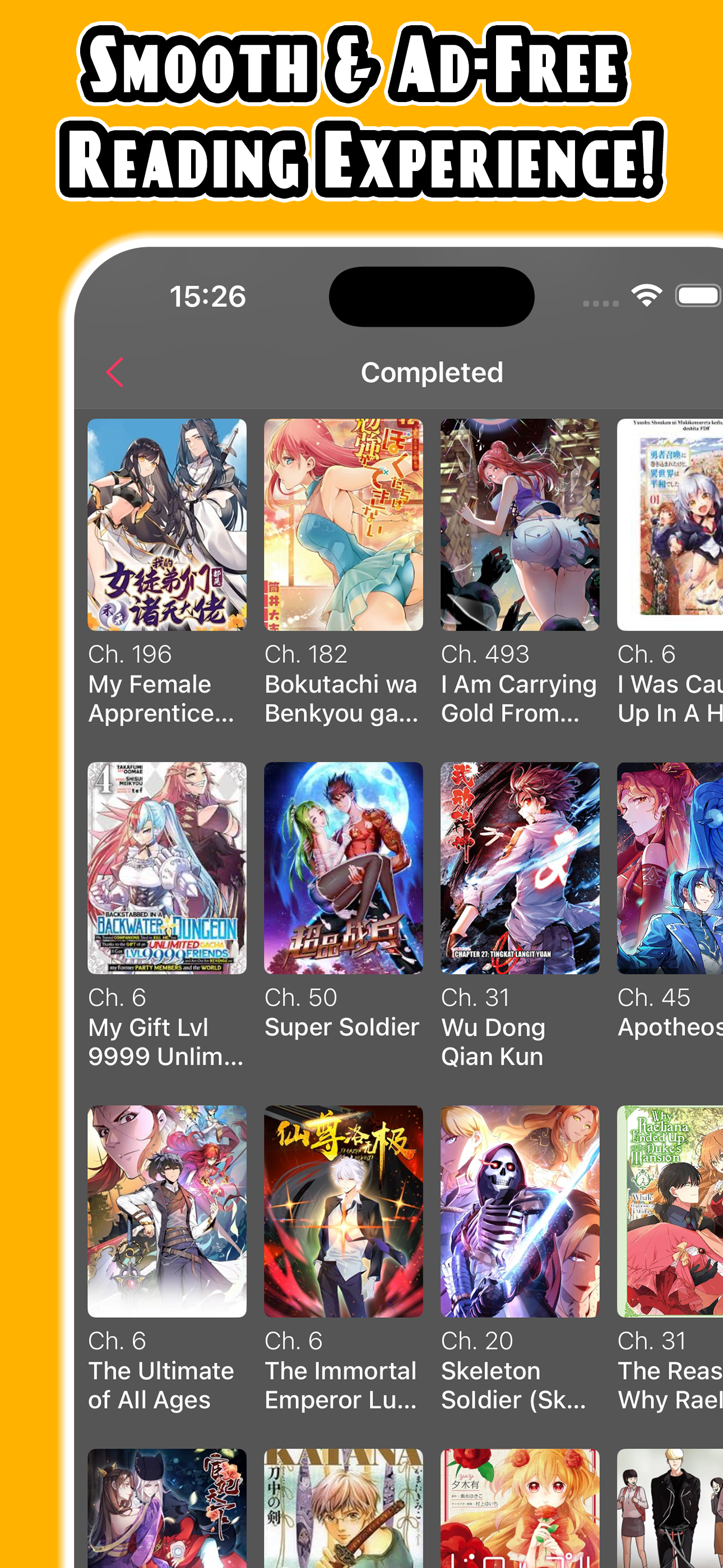 Manga Reader: Webcomic, Manhwa screenshot 4