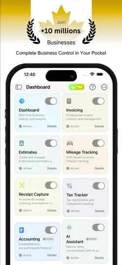 Capture d'écran de Invoice Manager sur iPhone 1