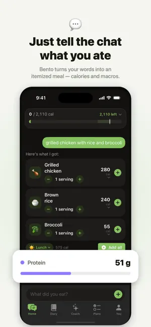 Bento AI: Calorie Tracker screenshot 2