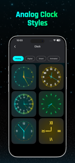 Digital Neon Night Clock screenshot 9