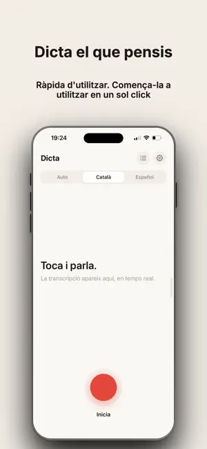 Dicta: Voice to Text screenshot 1