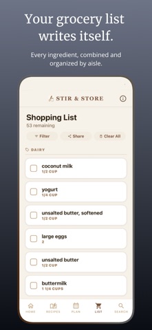 Stir & Store screenshot