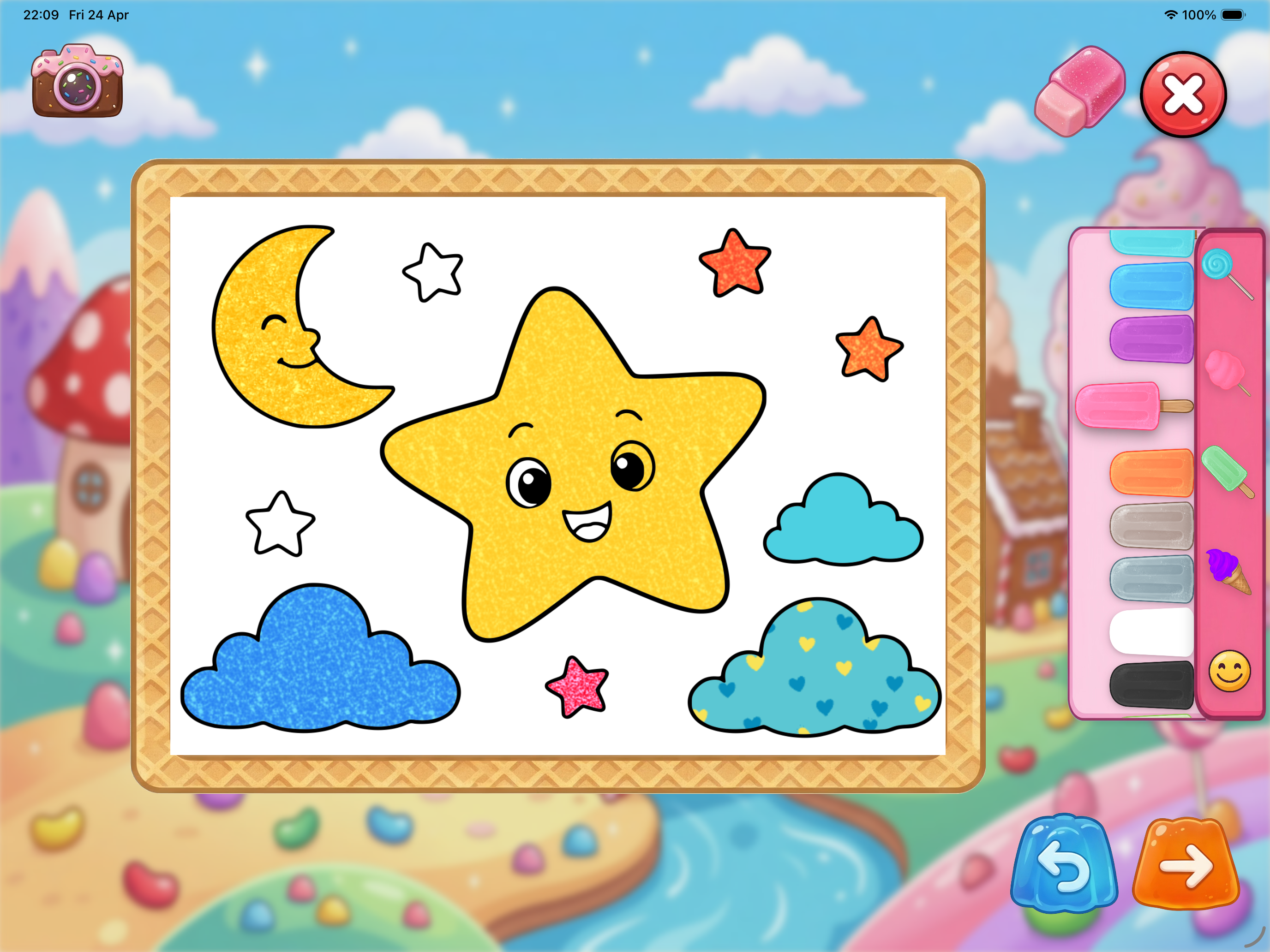 Candy Color: Fun Coloring Book