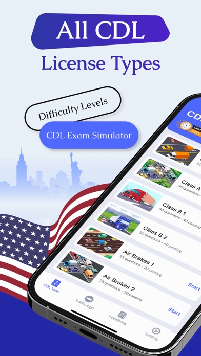 CDL Permit Practice Test + Screenshot