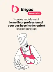 brigad restauration - business iPad Captures Décran 1