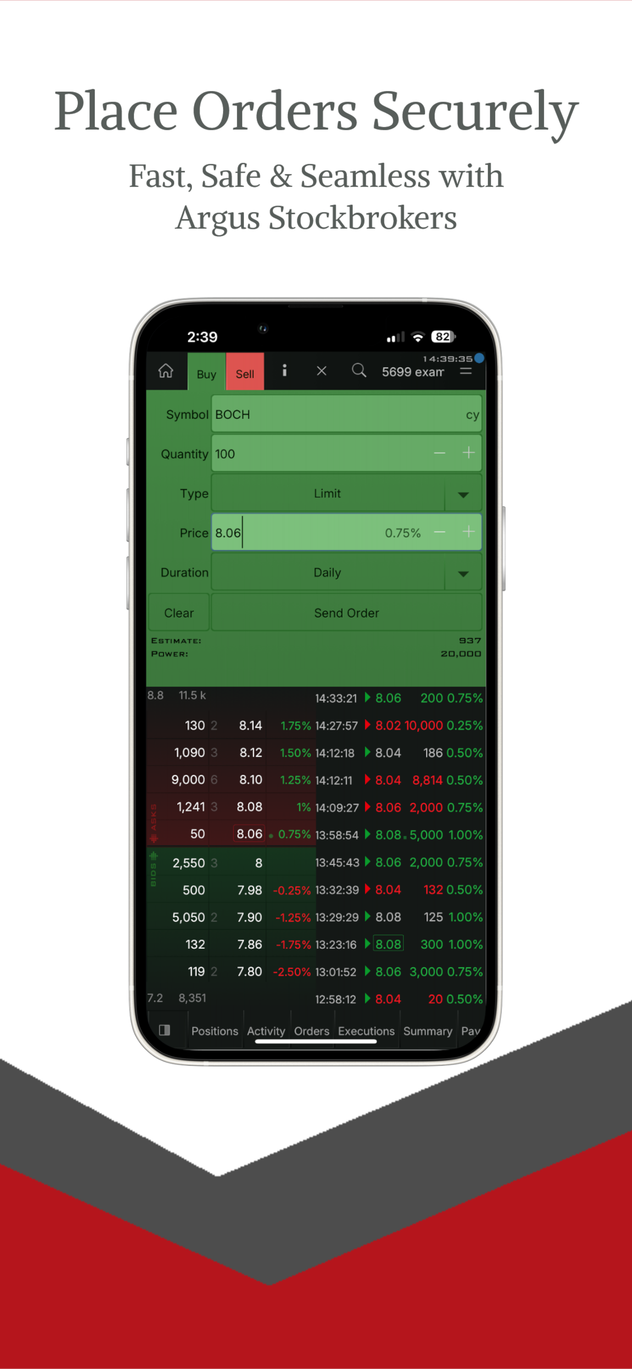 Argus ZTrade screenshot 3