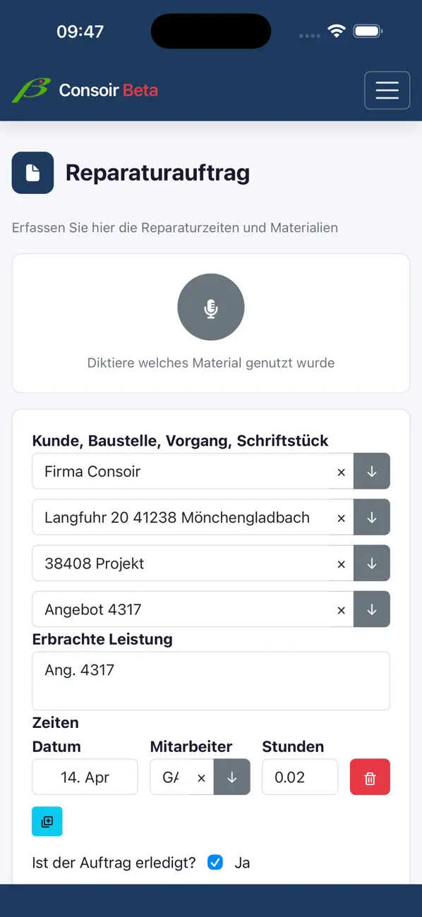 Screenshot #2 pour Consoir App