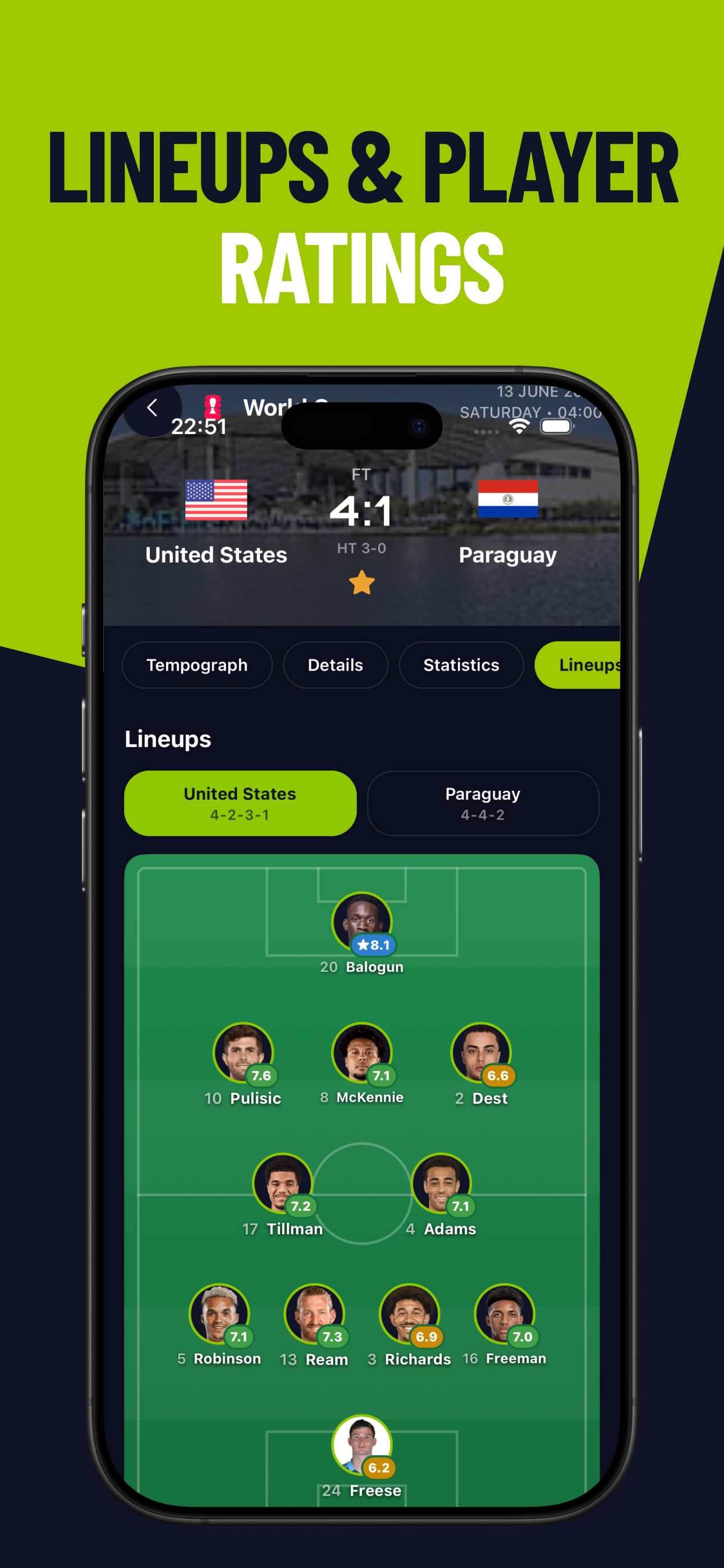 Temposcore: World Cup 2026