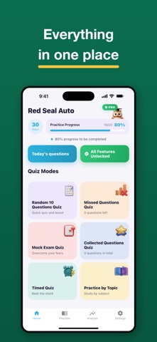 Red Seal Auto Service Prep iPhone screenshot