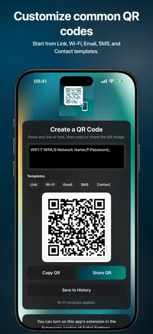 QR Tools: Safari Page QR screenshot 3
