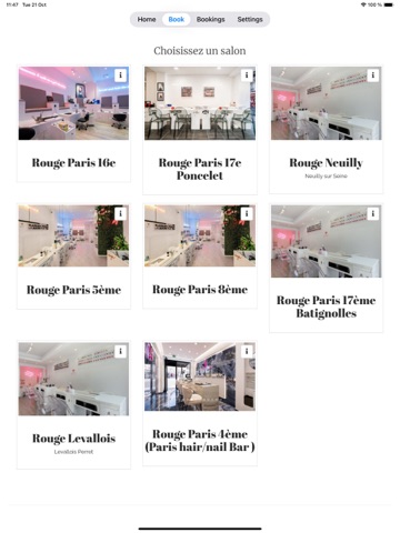 Rouge iPad screenshot