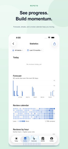 Repeto: AI Flashcards iPhone screenshot