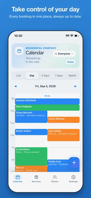2BookNow Appointment Scheduler screenshot 1