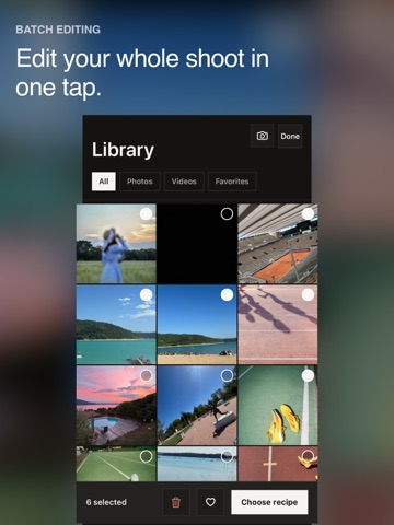 Kroma: Pro Camera & Photo iPad screenshot