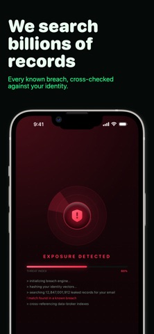 Breached App: Data Leak Scan Screenshot 3 of 6