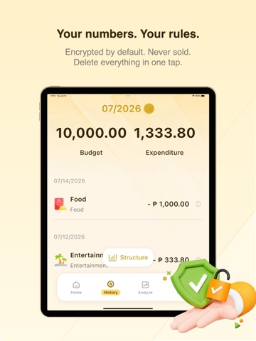 PesosPH  Ledger iPad screenshot 3
