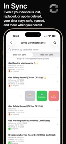 GasCert: CP12 Gas Certificates screenshot