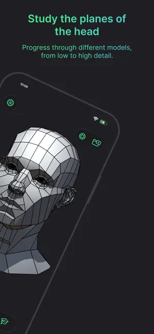 Head Model Studio - Art Study screenshot 2