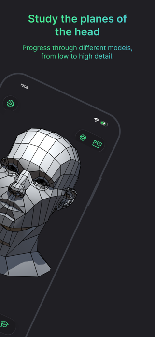 Head Model Studio - Art Study Screenshot 2 of 10