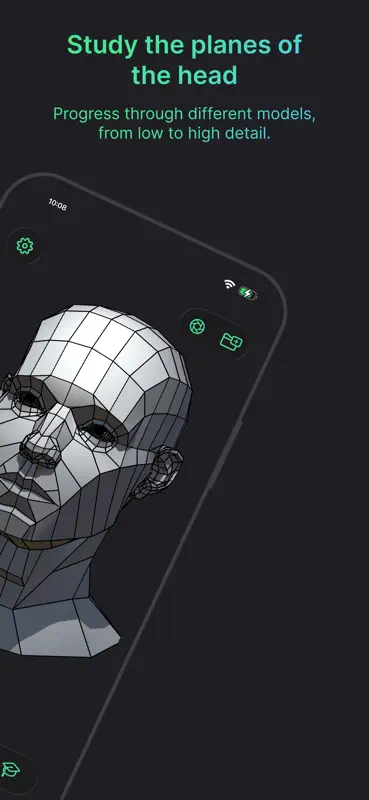Head Model Studio - Art Study screenshot 2 of 10