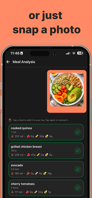 AI Calories Tracker - BiteKit Screenshot 3 of 6