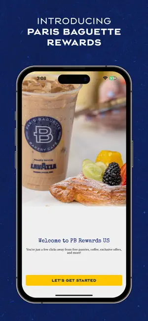 Paris Baguette iPhone screenshot 1