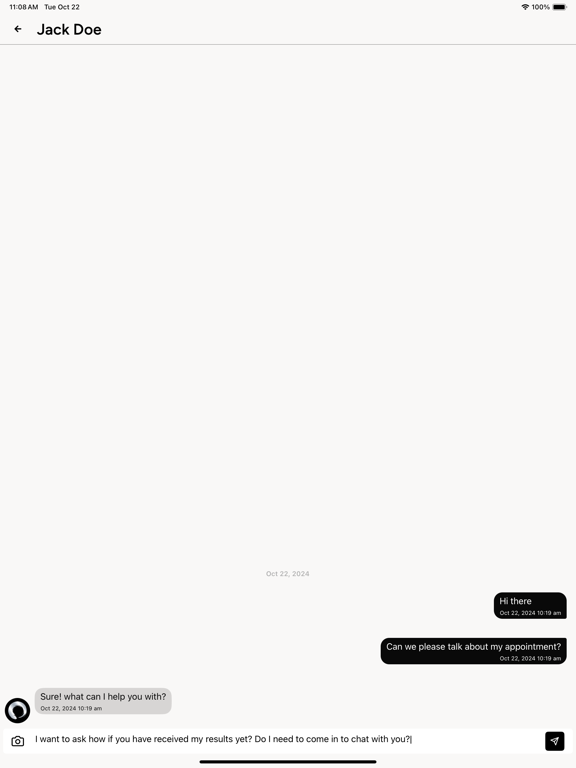 Baker Health iPad screenshot 3 - Medical app