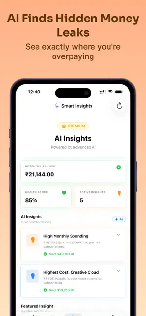 Subscription Tracker -Sentinel screenshot 2