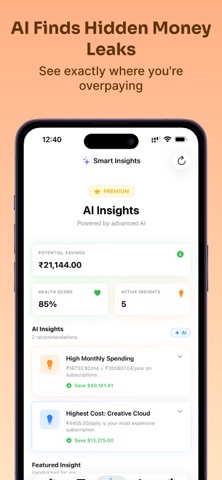 Subscription Tracker -Sentinel screenshot