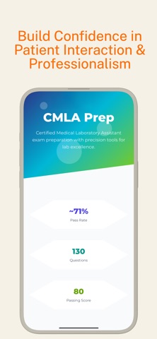 CMLA Prep: Medical Laboratory iPhone screenshot