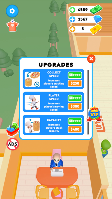 Pizza Rush - Idle Game Screenshot