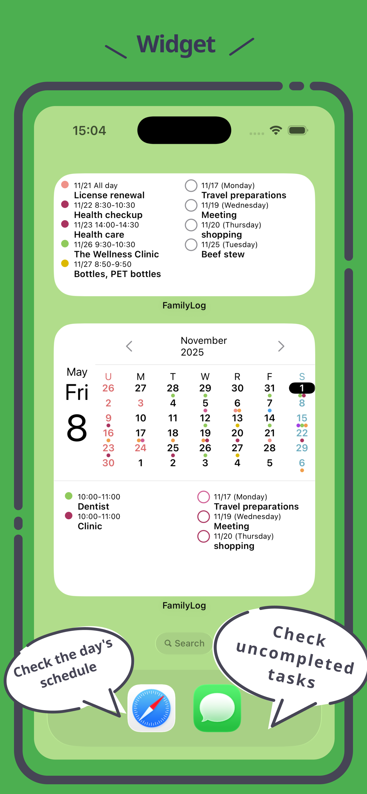Shared Calendar: FamilyLog screenshot 8