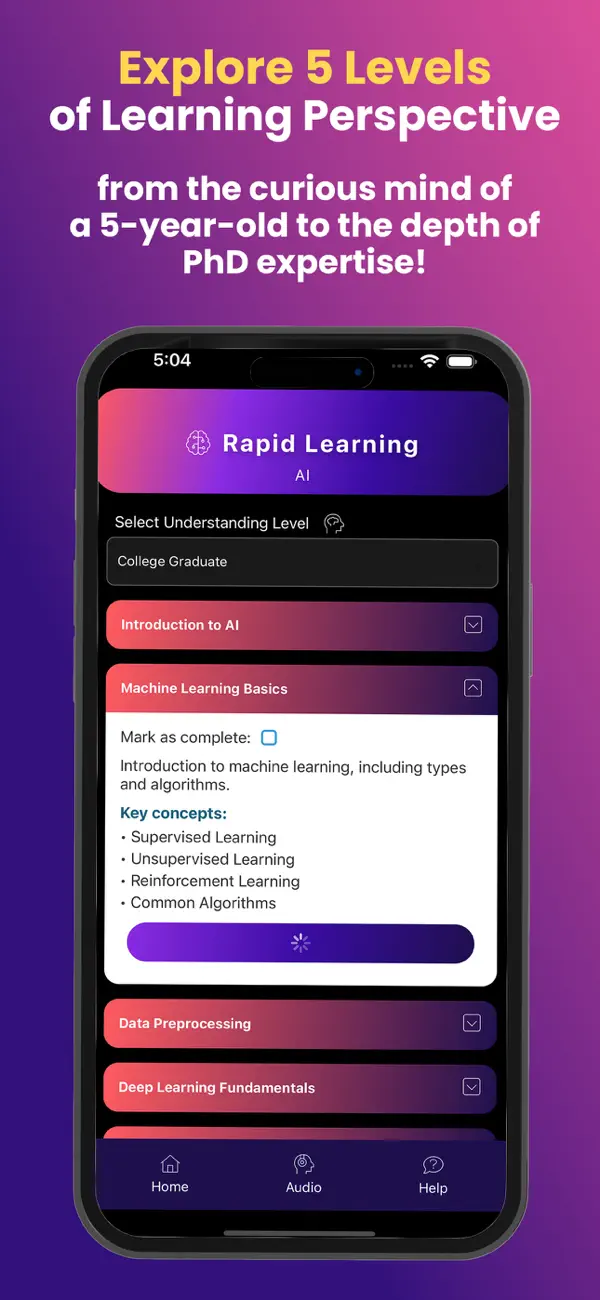 Screenshot #2 pour Rapid Learning